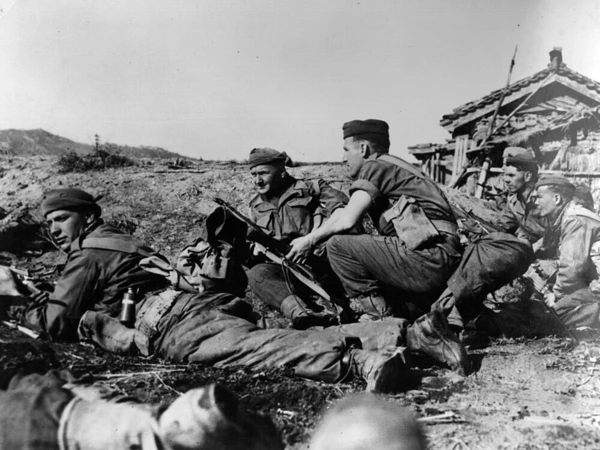 Korean War November 1950 Argyle and Sutherland Highlanders