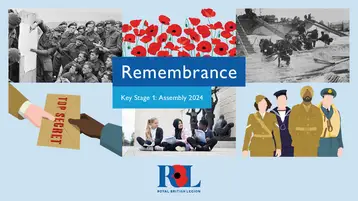 RBL_KS1-Assembly_Remembrance_Slide 1 RBL KS1 - Assembly Remembrance - Slide 1