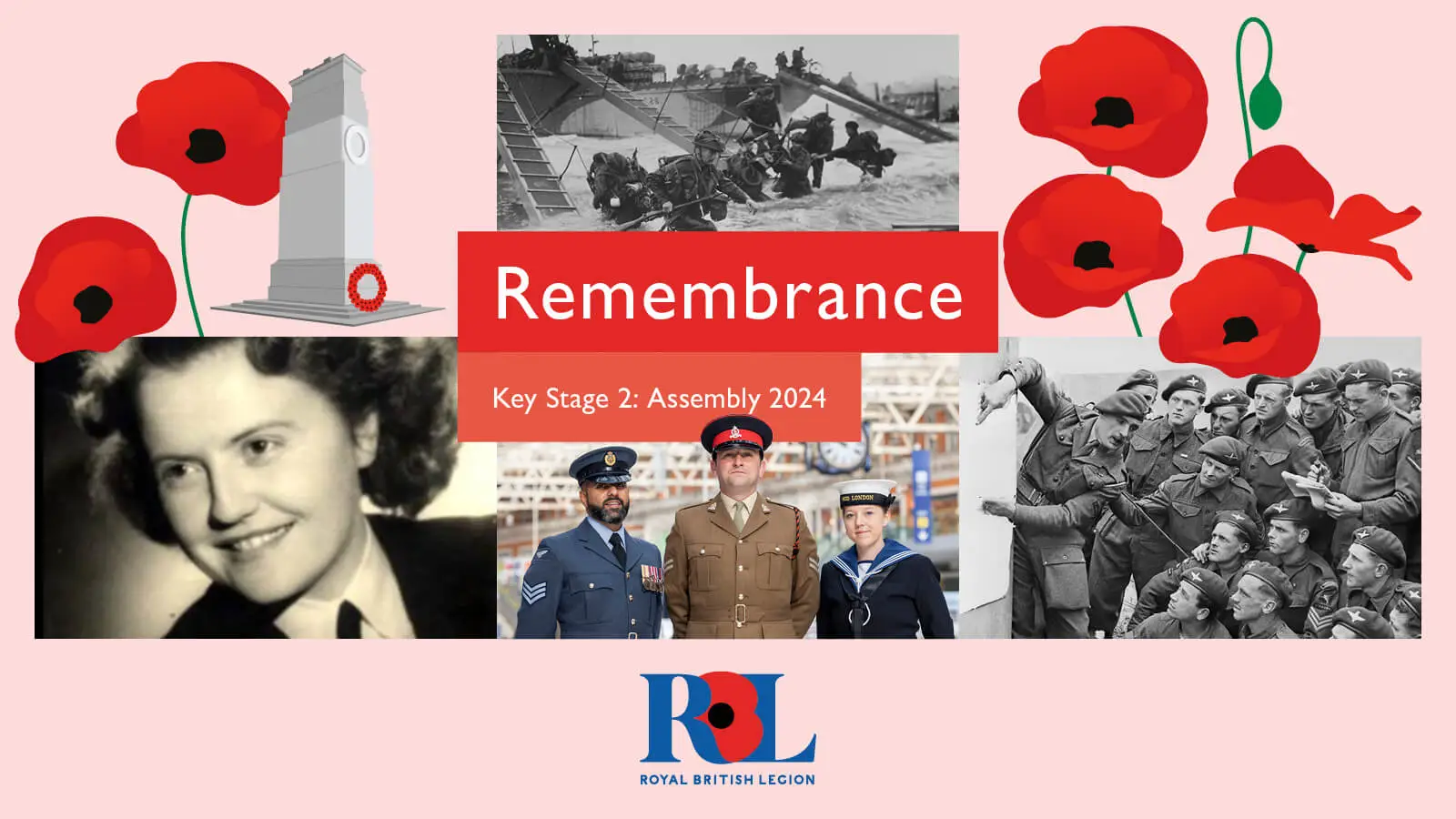 RBL KS2 - Assembly Remembrance - Slide 1