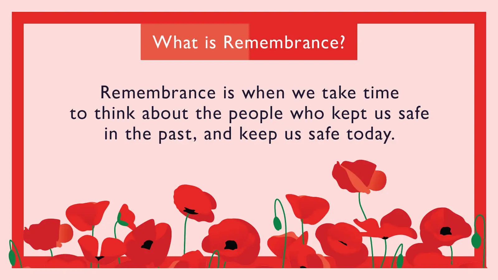 RBL KS2 - Assembly Remembrance - Slide 12