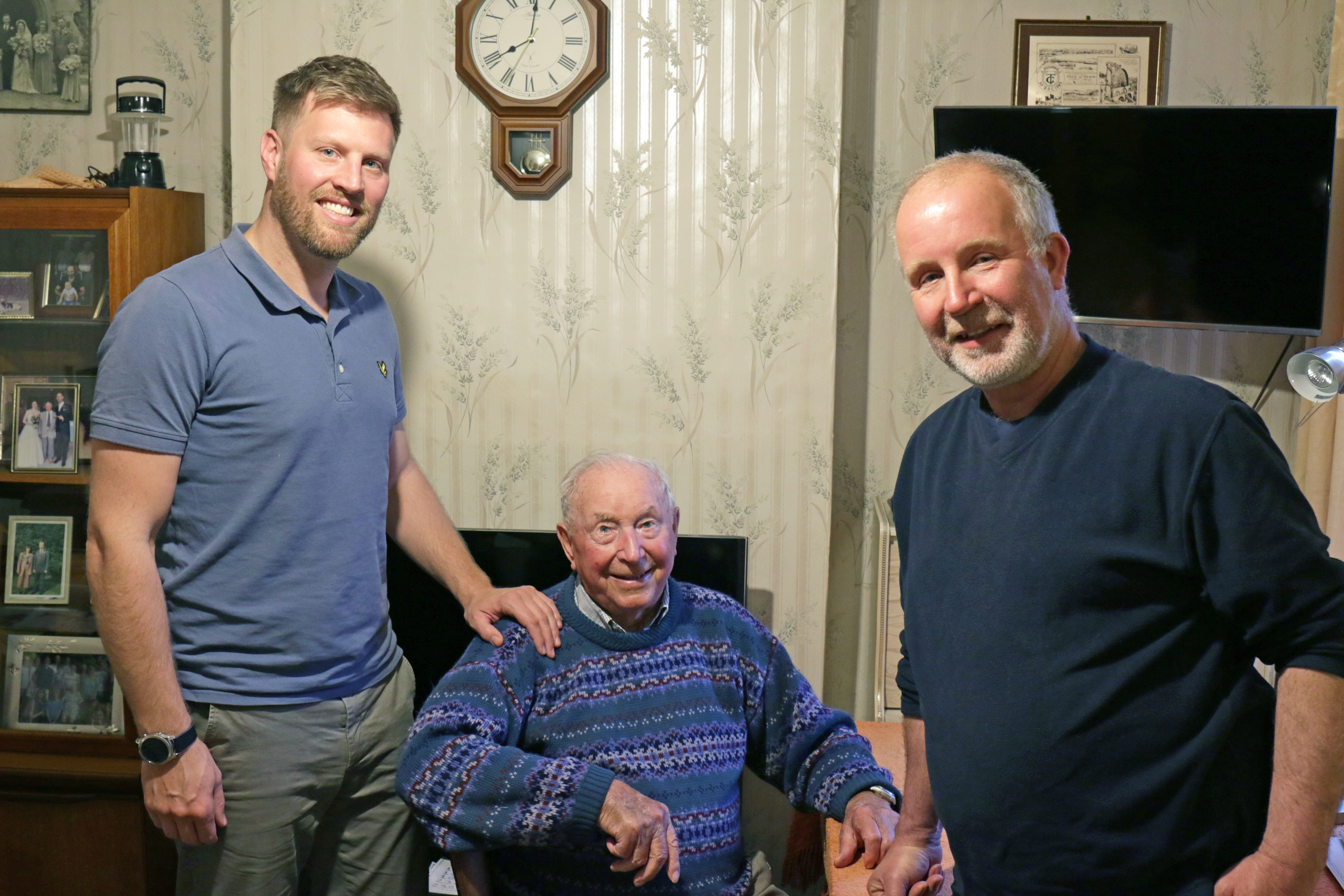 Walter, Keith and Paul Nixon