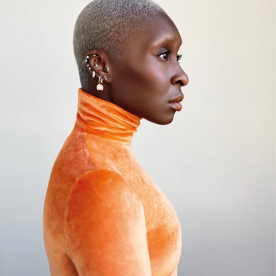 Cynthia Erivo Side profile image of Cynthia Erivo