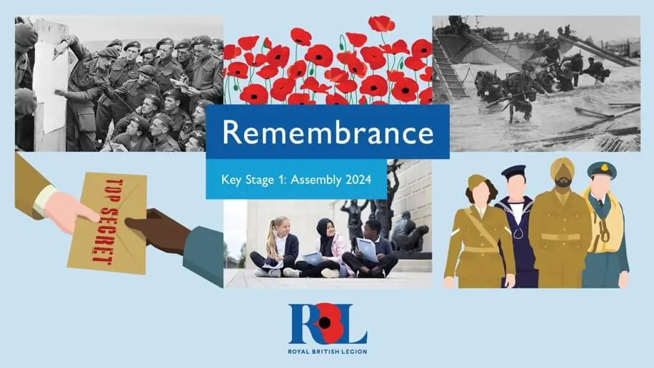 Key Stage 1  Remembrance Assembly Cover