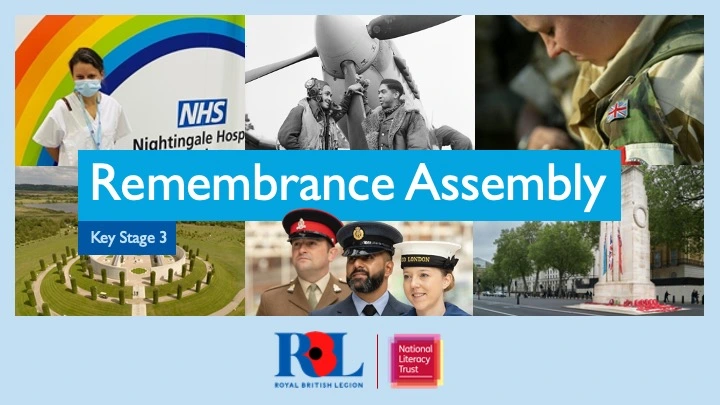 Key Stage 3 - Remembrance Assembly - Cover Image