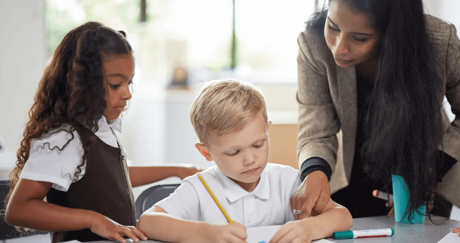 student-boy-student-girl-teacher-woman-teaching-remembrance student-boy-student-girl-teacher-woman-teaching-remembrance