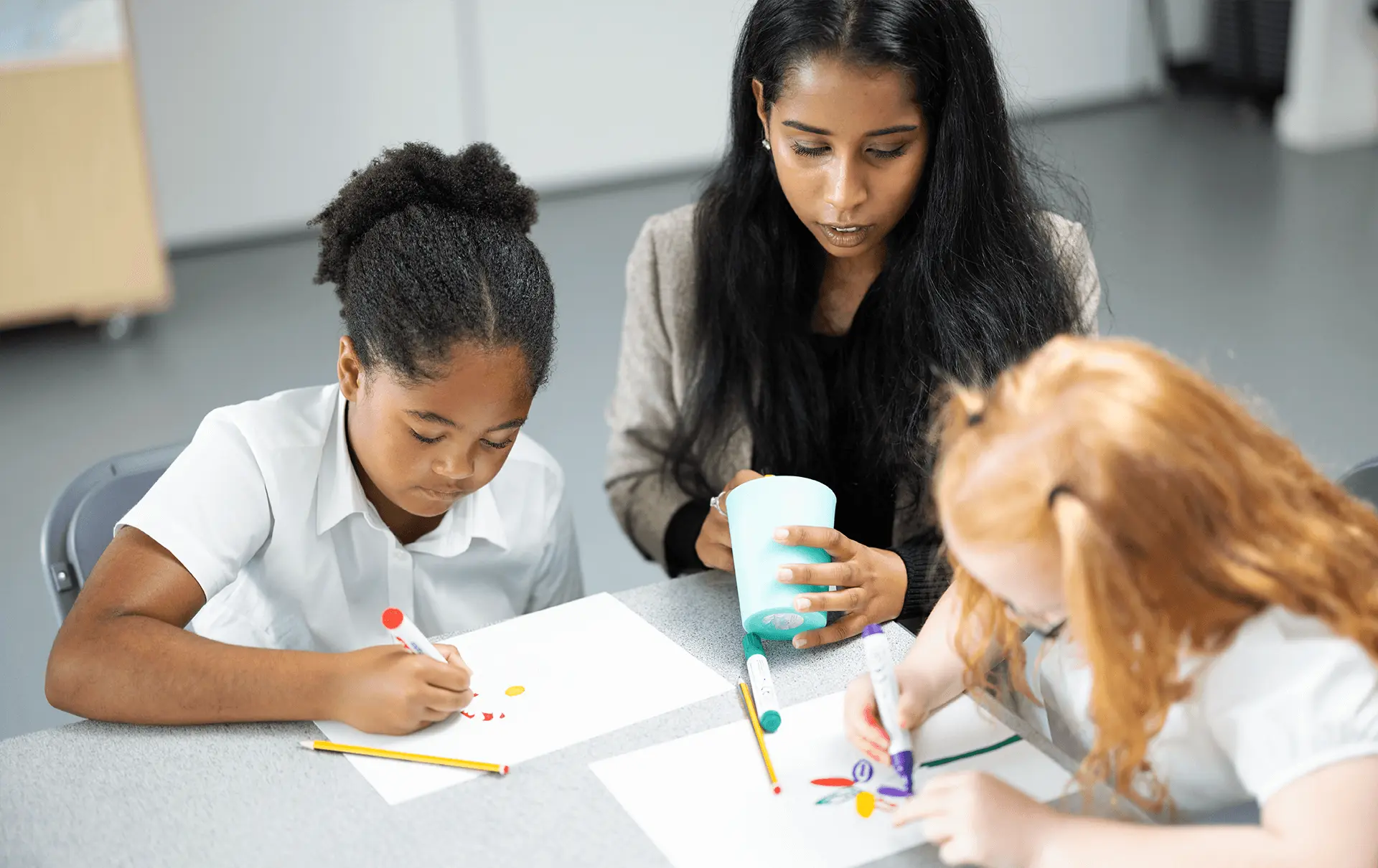 student-girls-female-teacher-teaching-remembrance