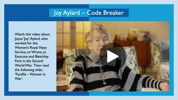 2 - Women In War Joy Aylard Code Breaker