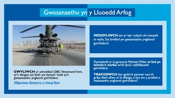 2 - People Who Serve Gwasanaethu yn y Lluoedd Arfog 2 - People Who Serve Gwasanaethu yn y Lluoedd Arfog