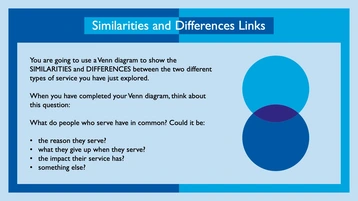 People Who Serve - Similarities and Differences Links