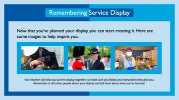 People Who Serve - Remembering Service Display