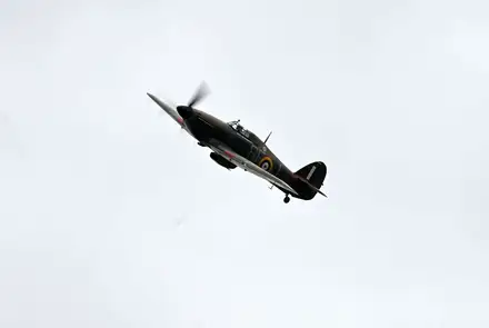 Spitfire and Hurricane - RBL VE Day NMA 080525 1699 Spitfire and Hurricane - RBL VE Day NMA 080525 1699