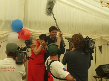 Teresa and John Barrowman ""