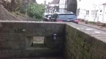 Preparing for war - Cowden Bren Gun wall ""