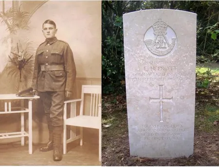 Darlington headstone