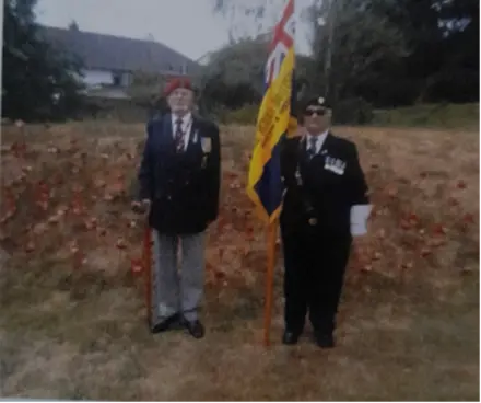 GP90 Reg Wilkinson and Anne Kay Brixton Branch Devon in Ypres GP90 Reg Wilkinson and Anne Kay Brixton Branch Devon in Ypres