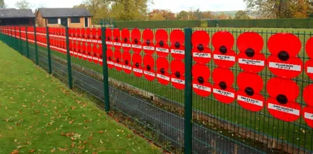Wall of Remembrance in Marple Memorial Park