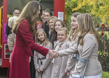 28562_Duke and Duchess of Cambridge at London Poppy Day 28562_Duke and Duchess of Cambridge at London Poppy Day