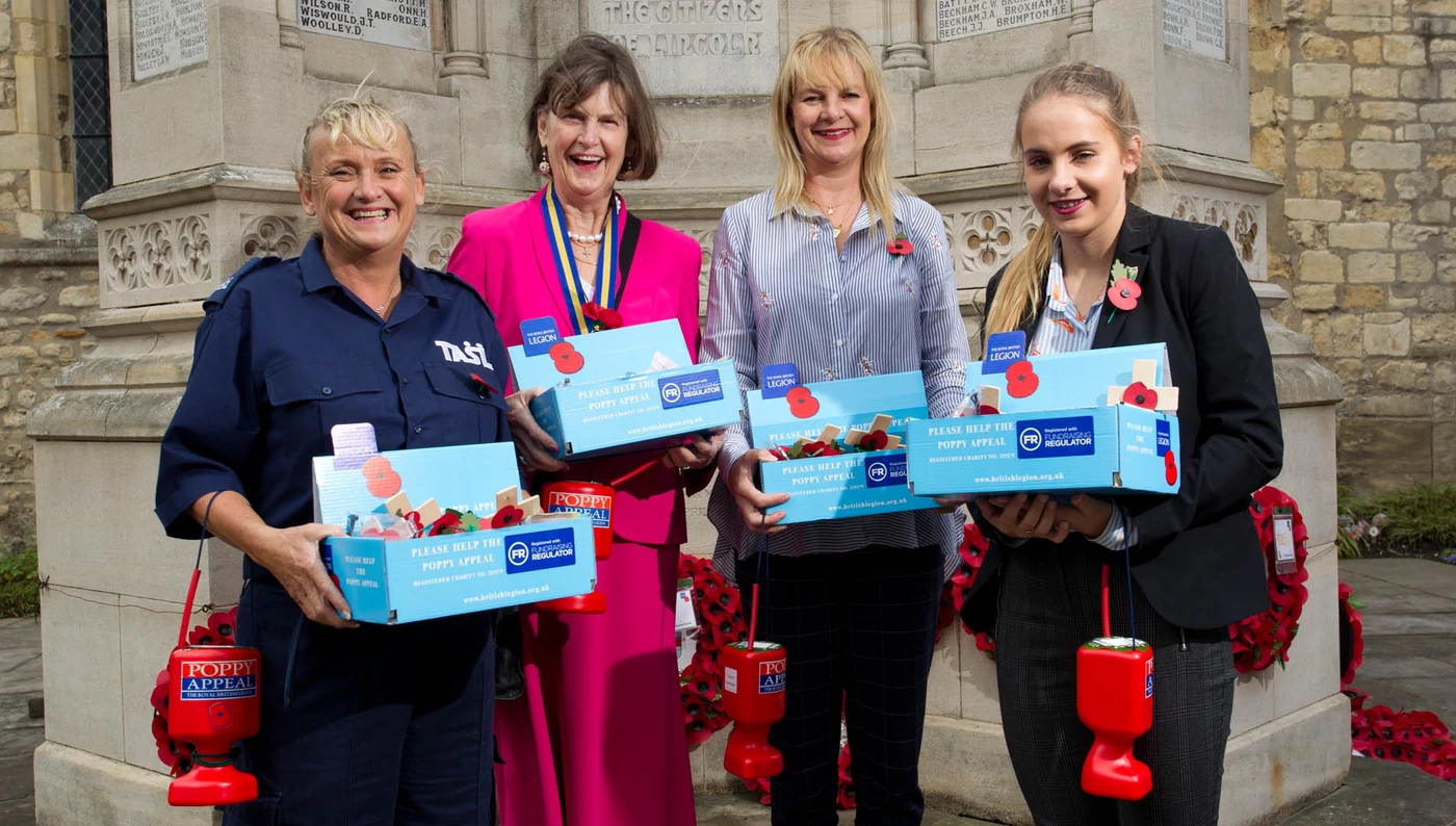 My family fundraising for Poppy Appeal