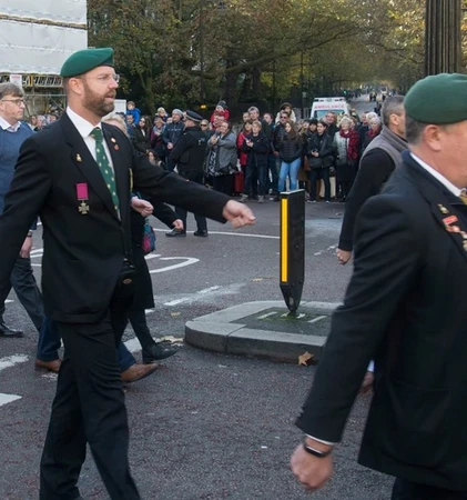 Adrian Smythe Remembrance Sunday Cenotaph