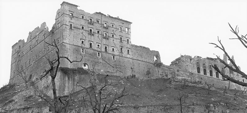 Remains of the Monastery at Monte Cassino