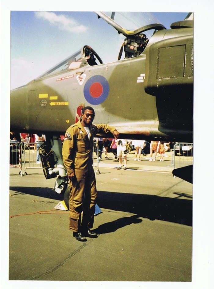 Trevor Edwards with Jaguar