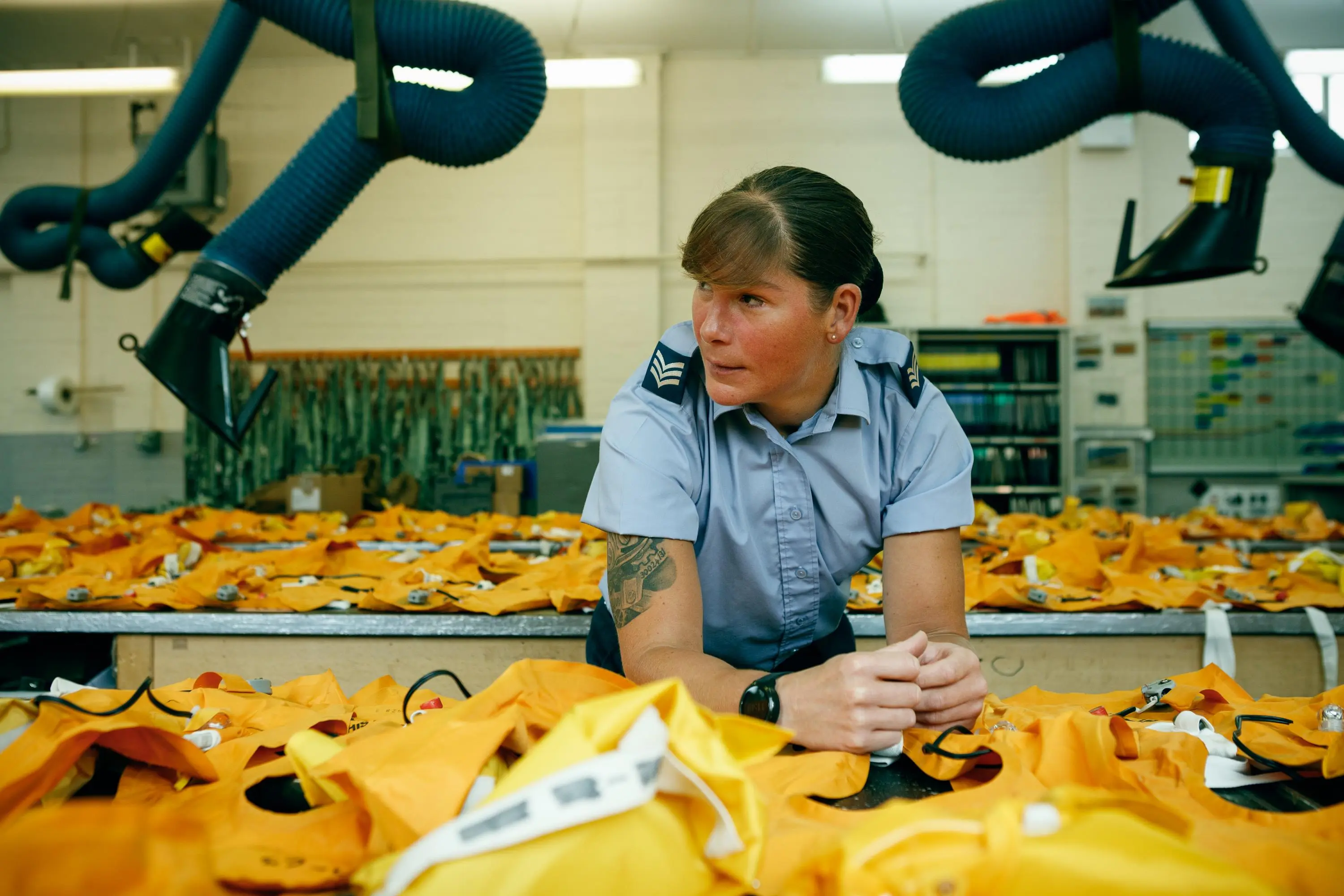 Abby Winchester checking kit 