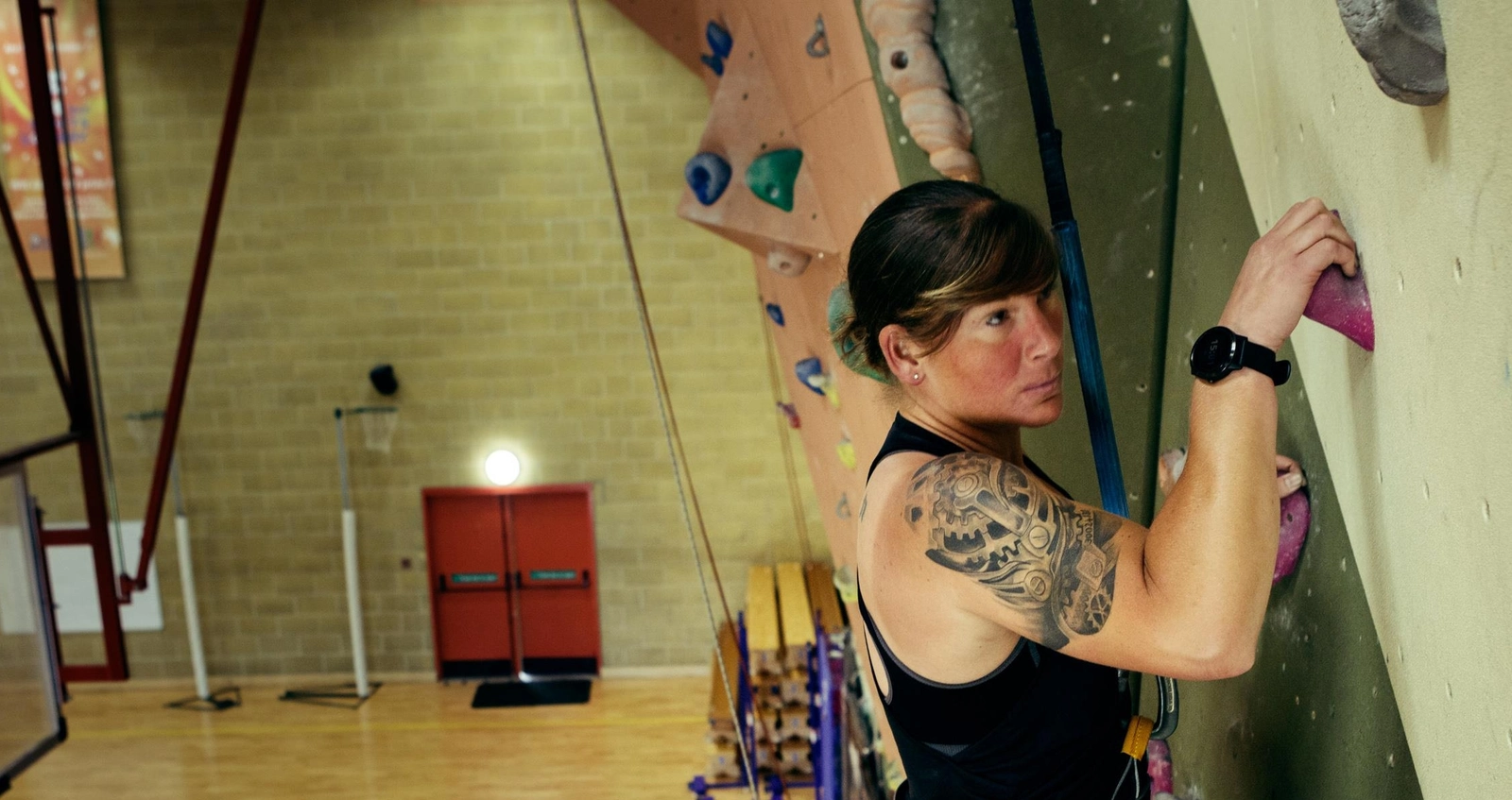 Abby Winchester tattoo Abby Winchester climbing