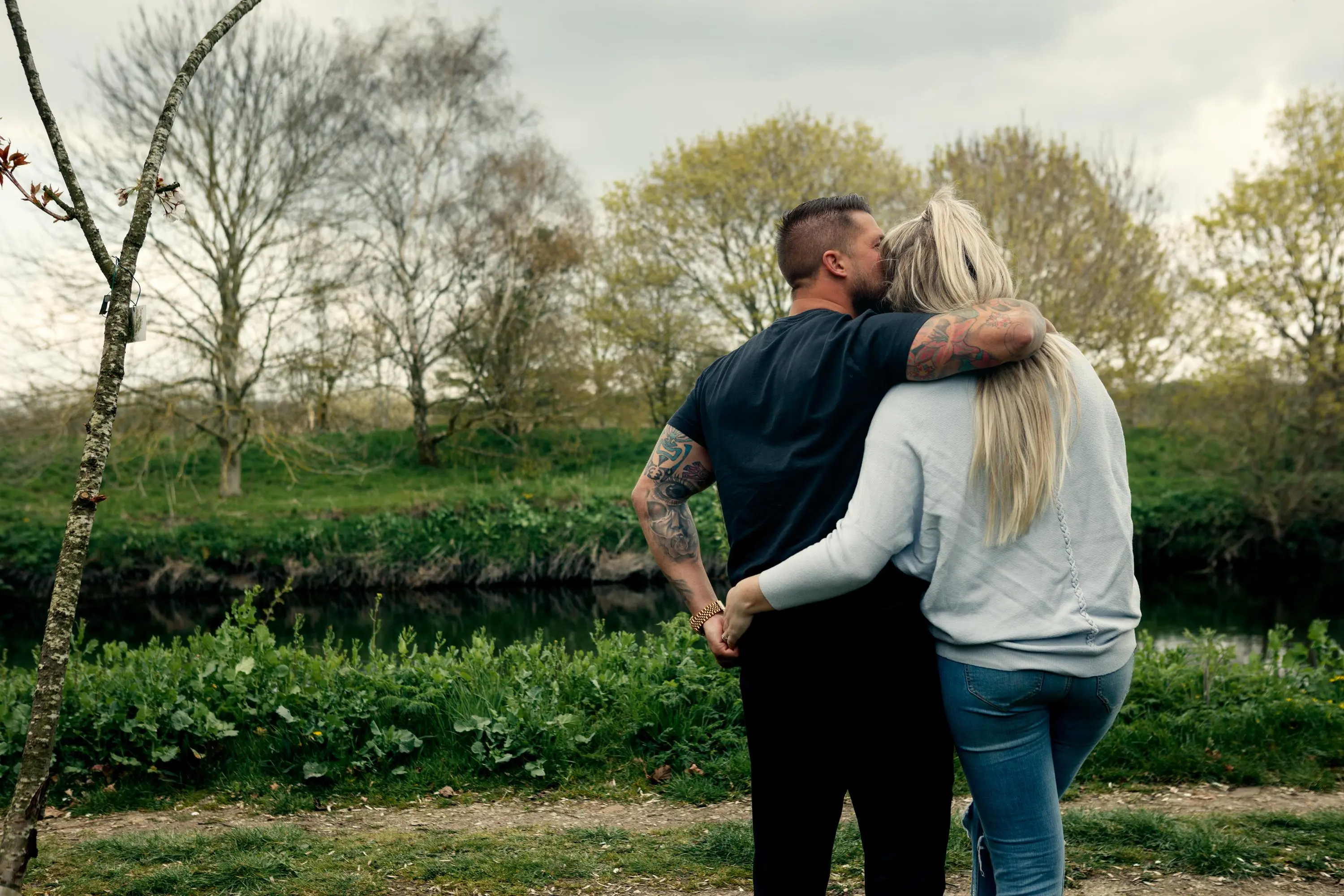 Craig Daniell with wife