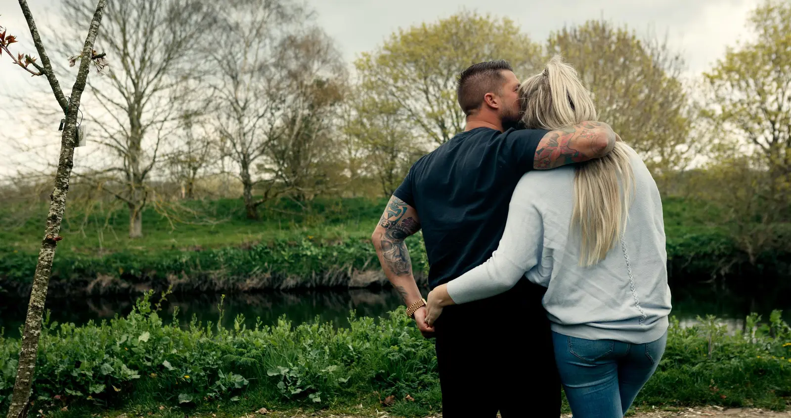 Craig Daniell with wife Craig Daniell with wife