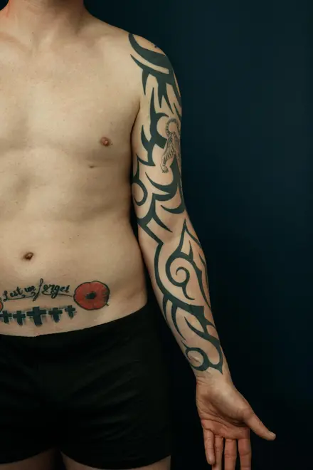 Dan Arnold arm tattoo Dan Arnold arm tattoo