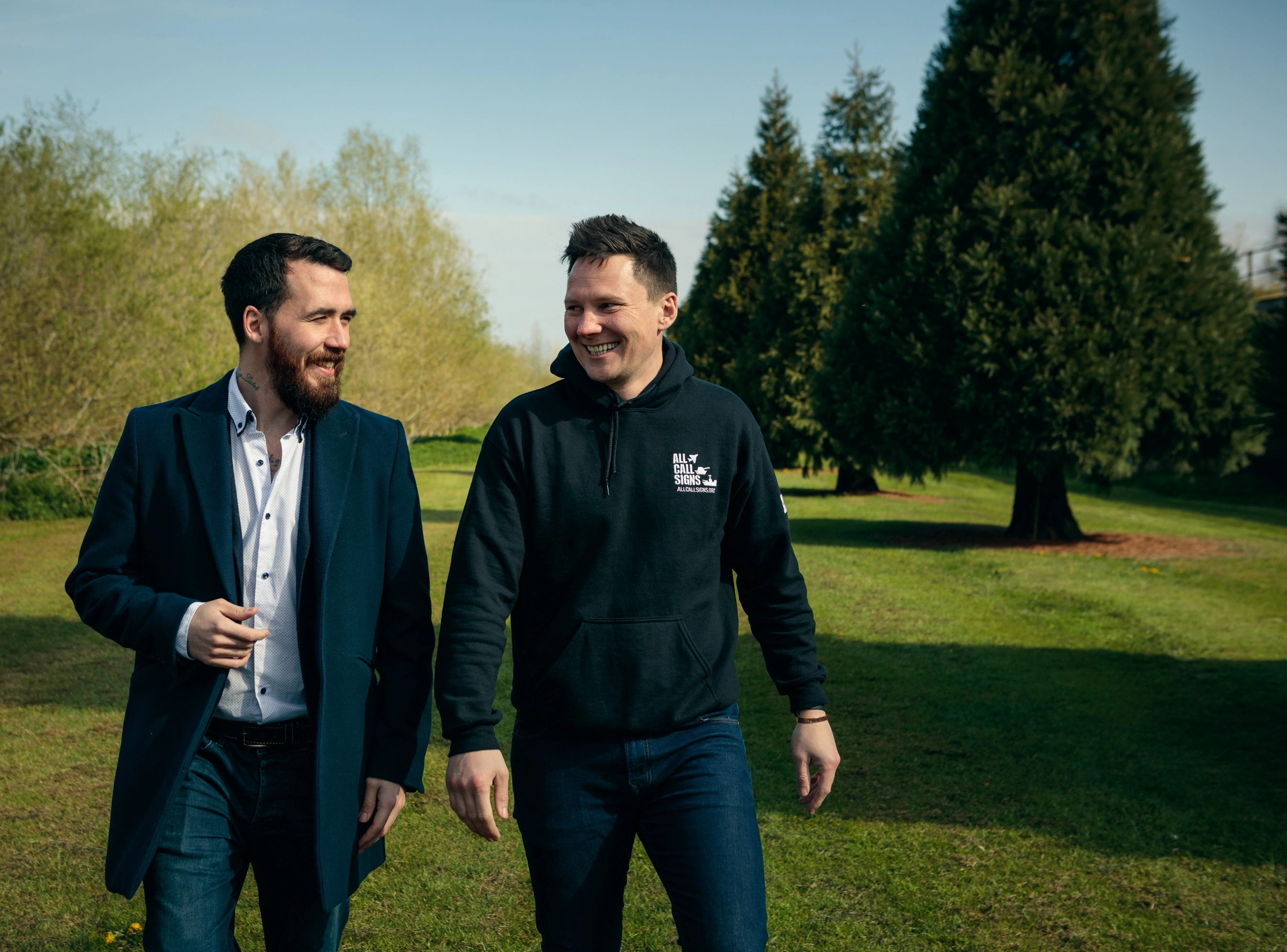 Dan Arnold and Stephen James