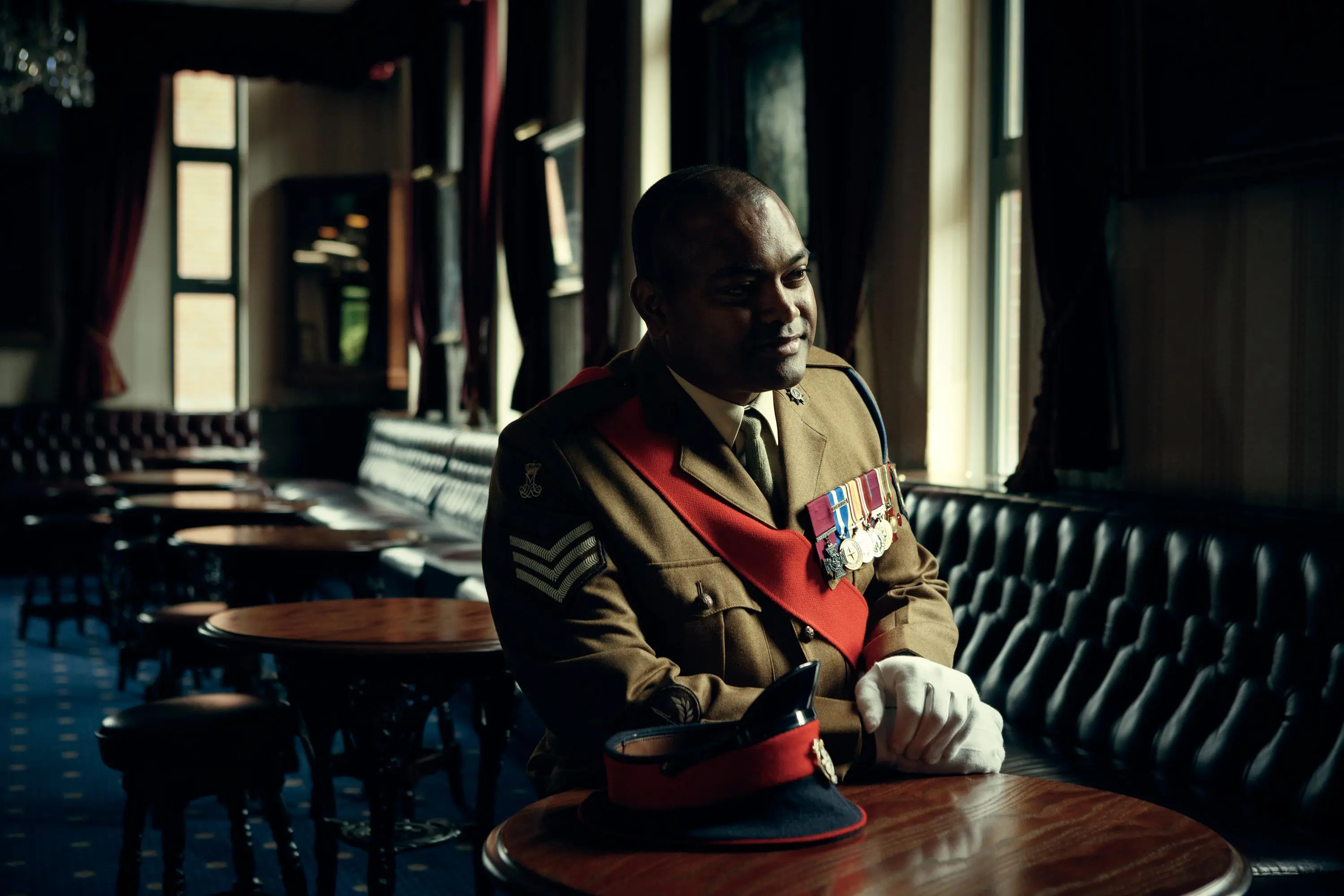 Johnson Beharry sat down