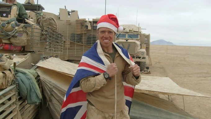 Lawrence Sabatini in Afghanistan at Christmas Lawrence Sabatini in Afghanistan at Christmas