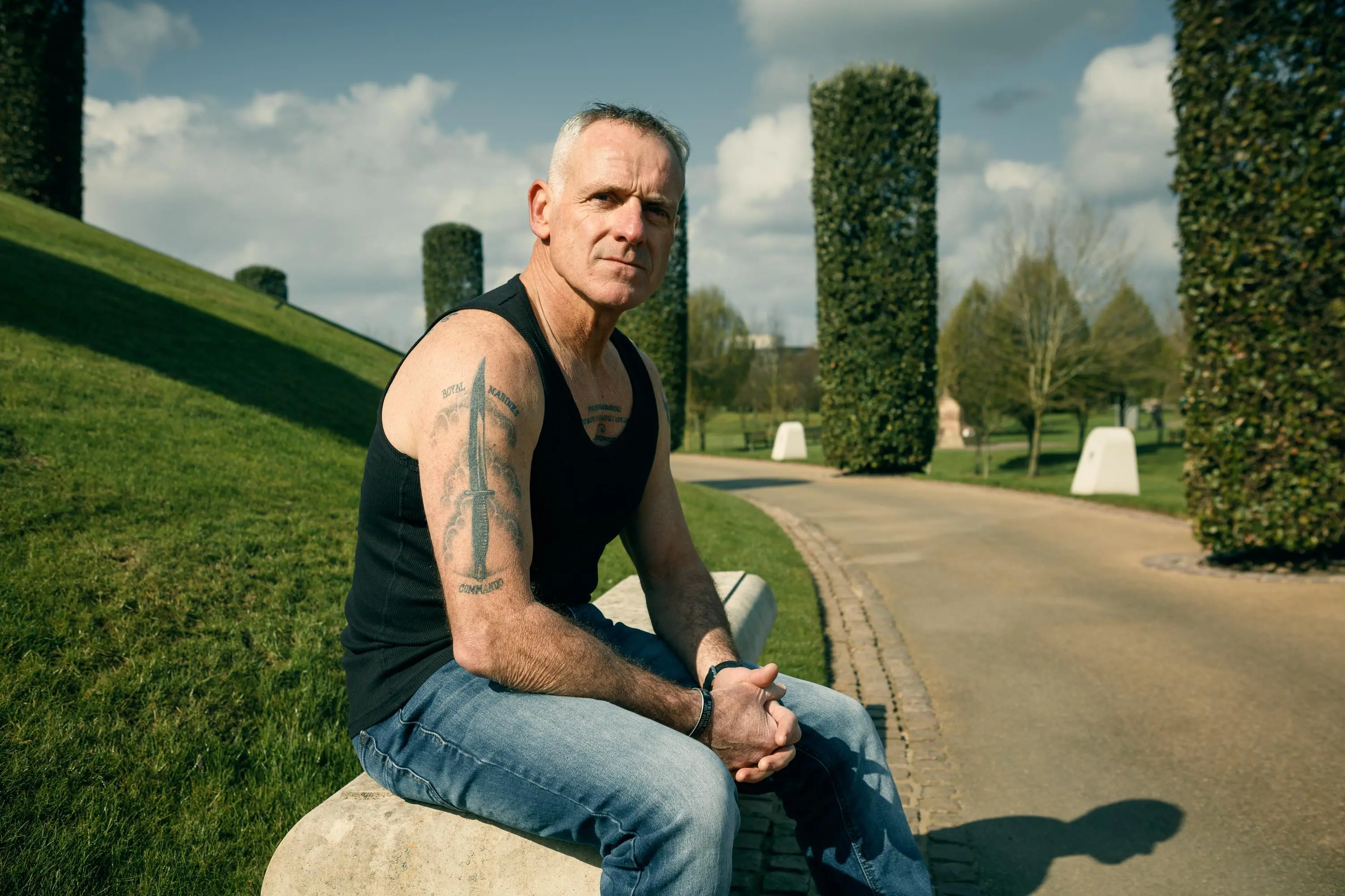 Matt Tomlinson at National Memorial Arboretum