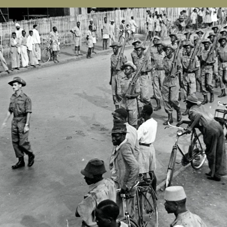 The return of 7th Battalion, The King's African Rifles, to Nairobi from Burma, 1946 