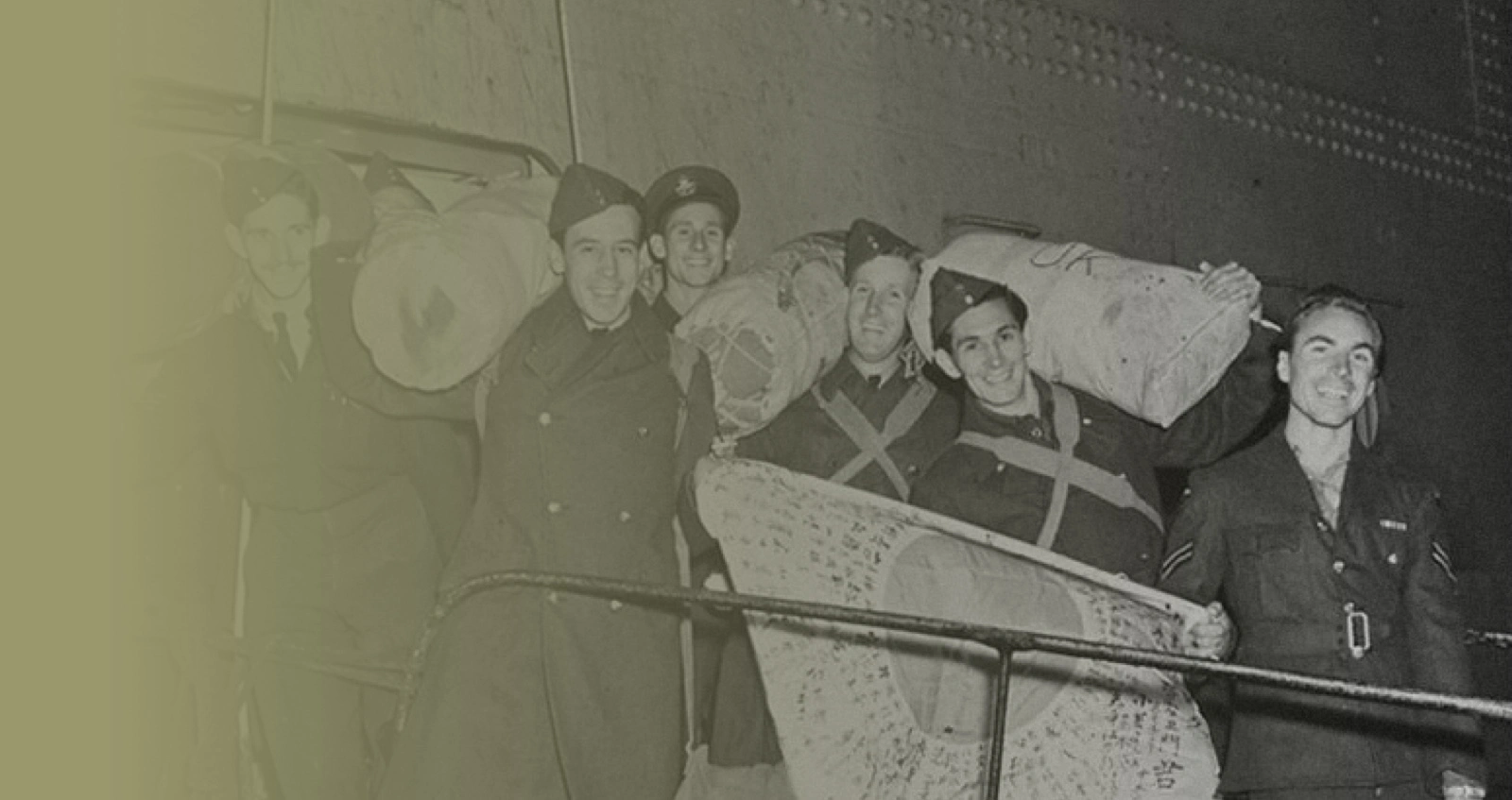 RAF repatriates from the Far East