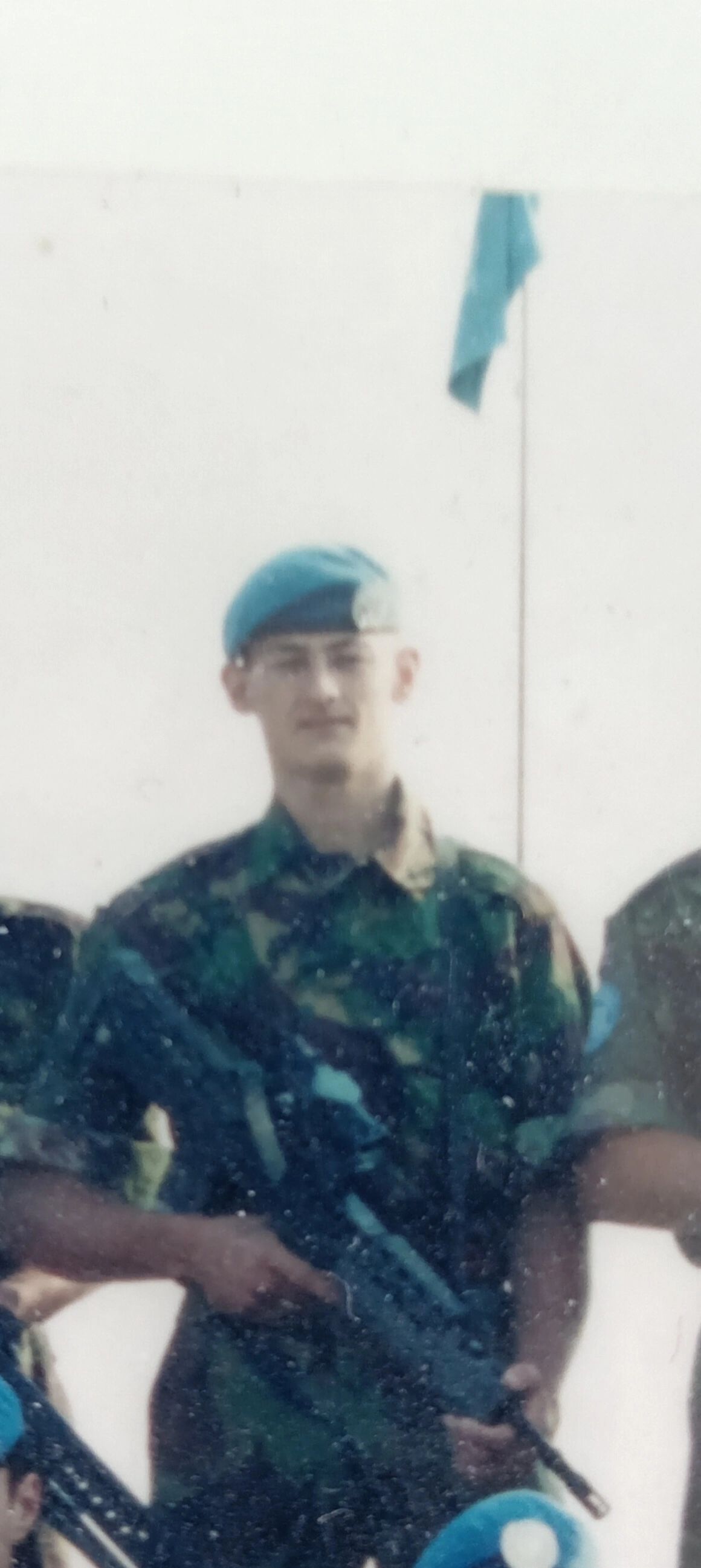 Warren Howell in Bosnia