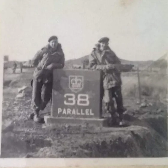 William Swarbrick at 38th parallel William Swarbrick at 38th parallel