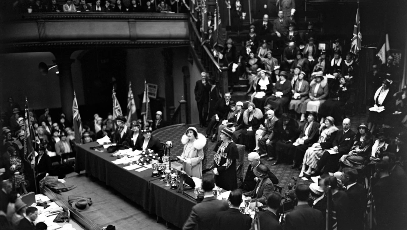 Duchess of York - Women's British Legion Conference - 1933 Duchess of York - Women's British Legion Conference - 1933