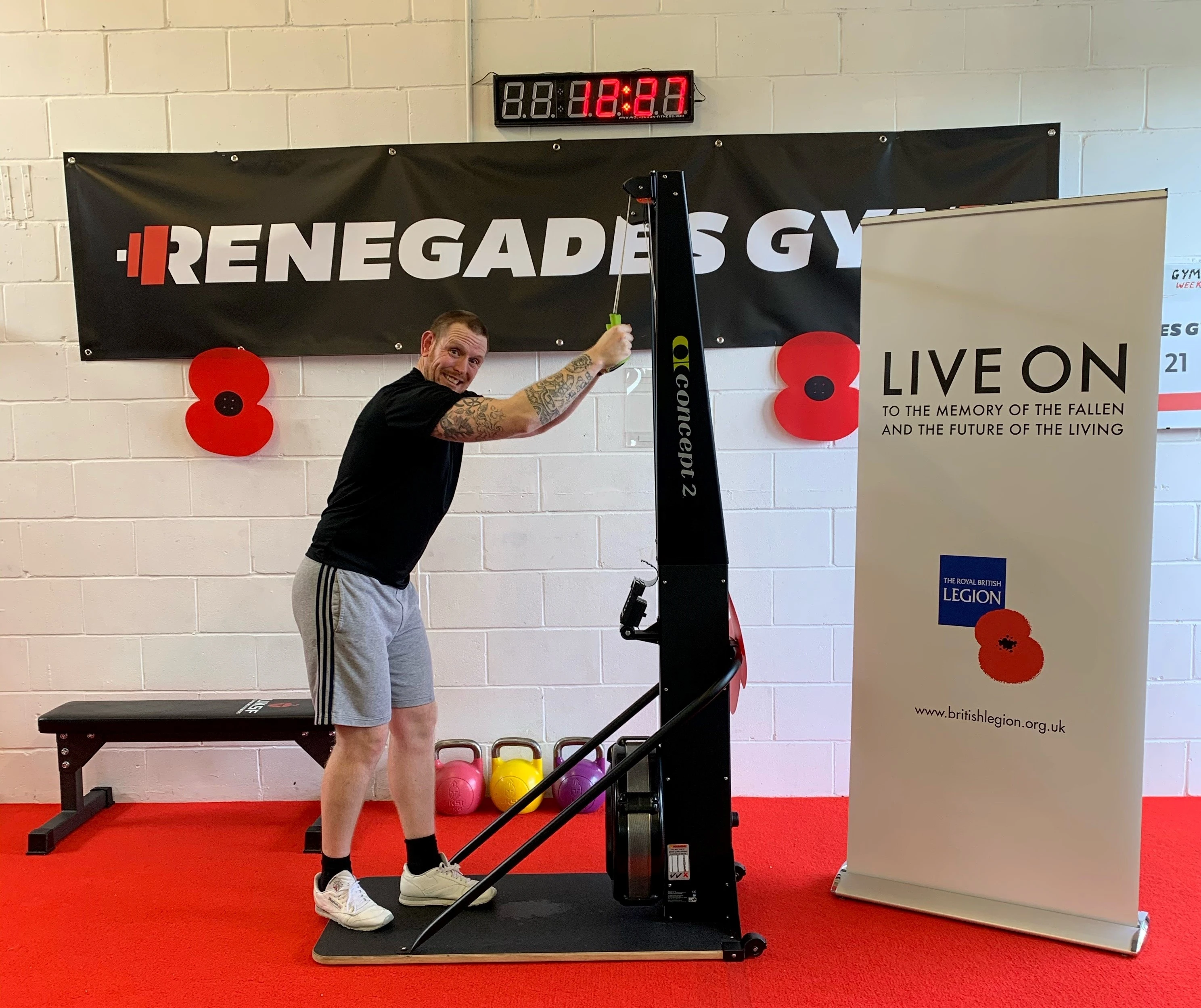 Dan Fallon 11 marathon challenge