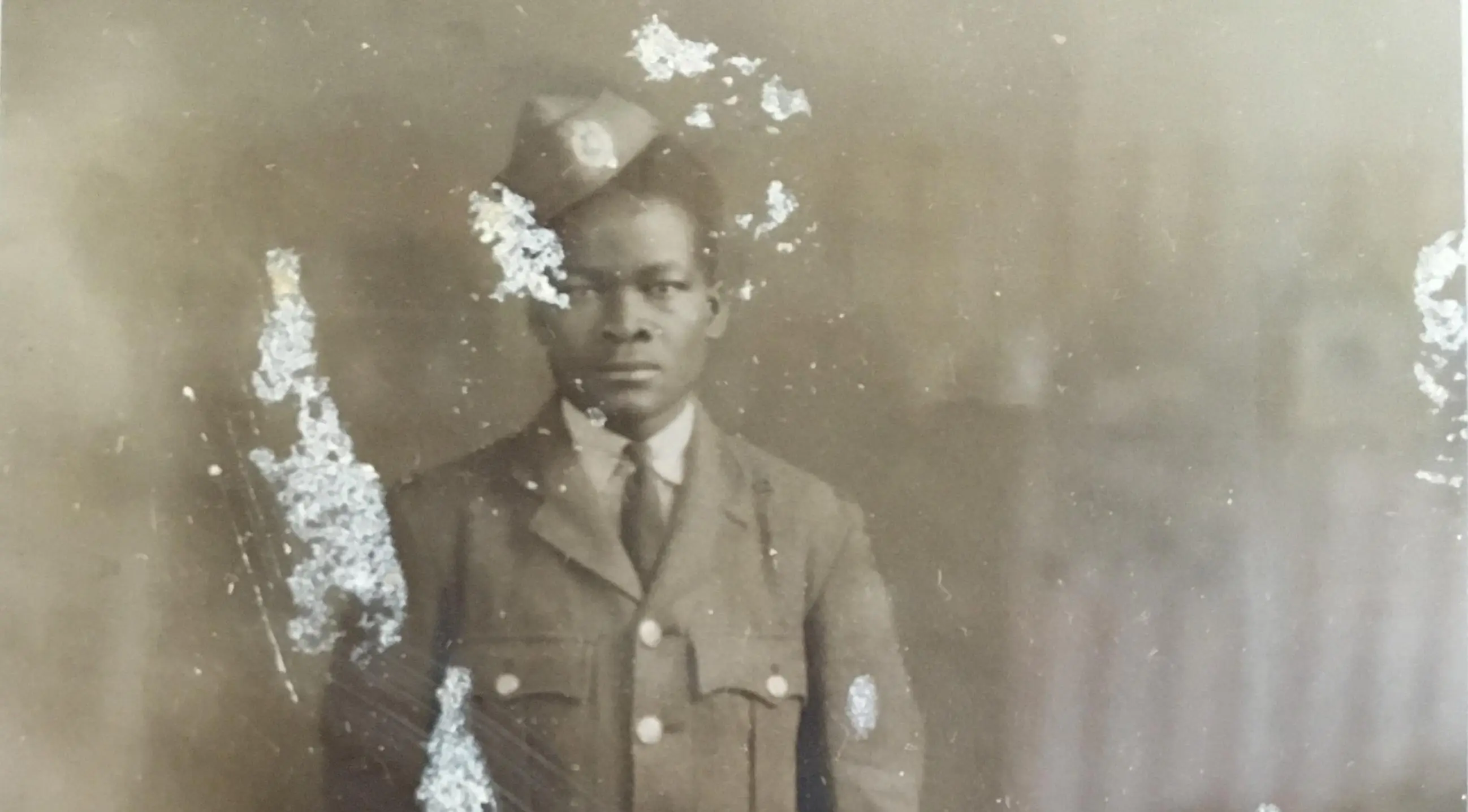 Albert Jarrett in uniform