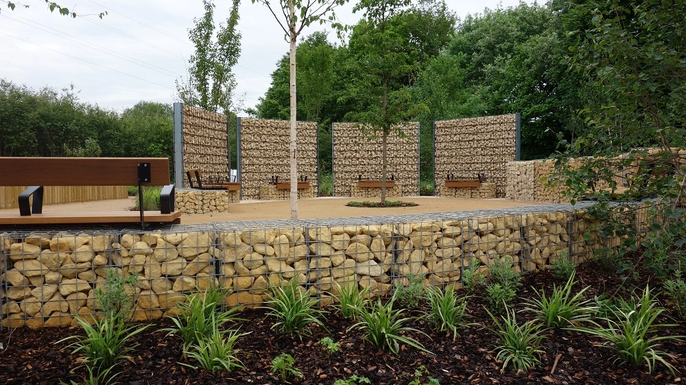 Sensory plants have been used as part of the Armed Forces Community garden in Solihull