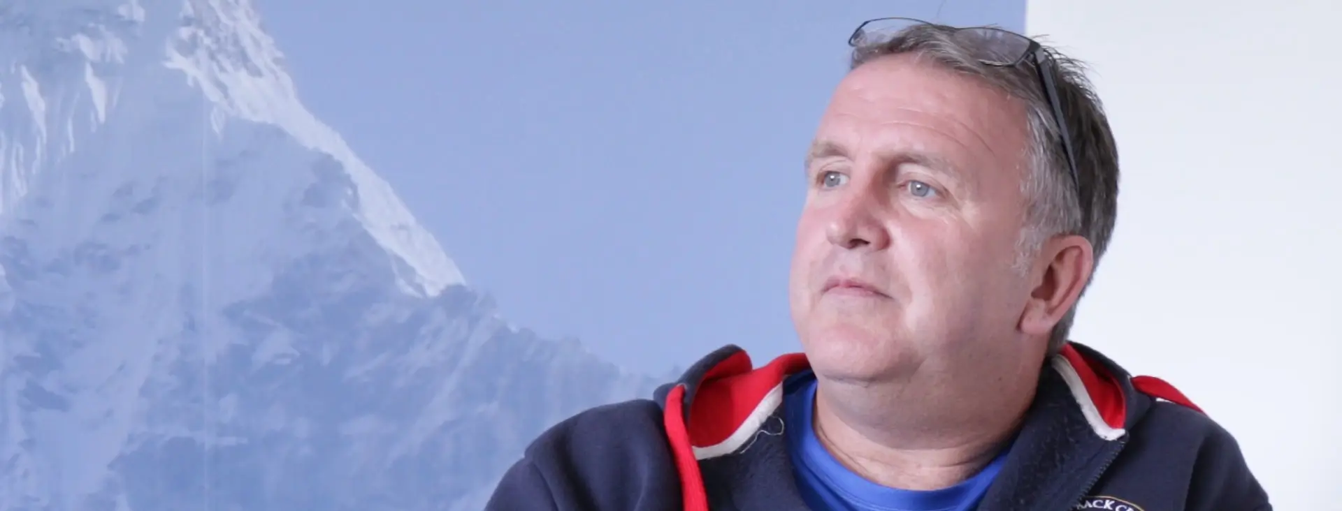 Veteran Ted Youd at Battle Back Centre