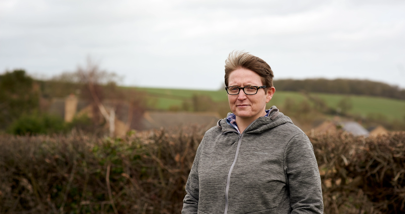 Becky Eckersley outside portrait Becky Eckersley outside portrait
