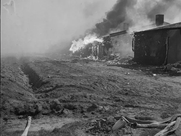 Burning of Bergen-Belsen
