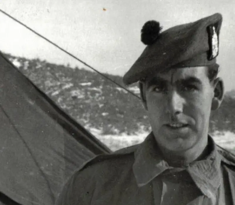 stories_bill_speakman_uniform Bill Speakman in Korea