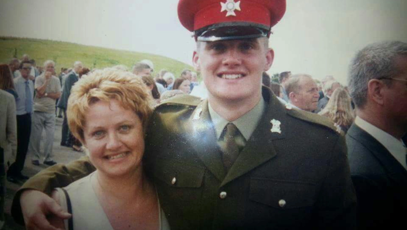 Liam and his mum Liam and his mum
