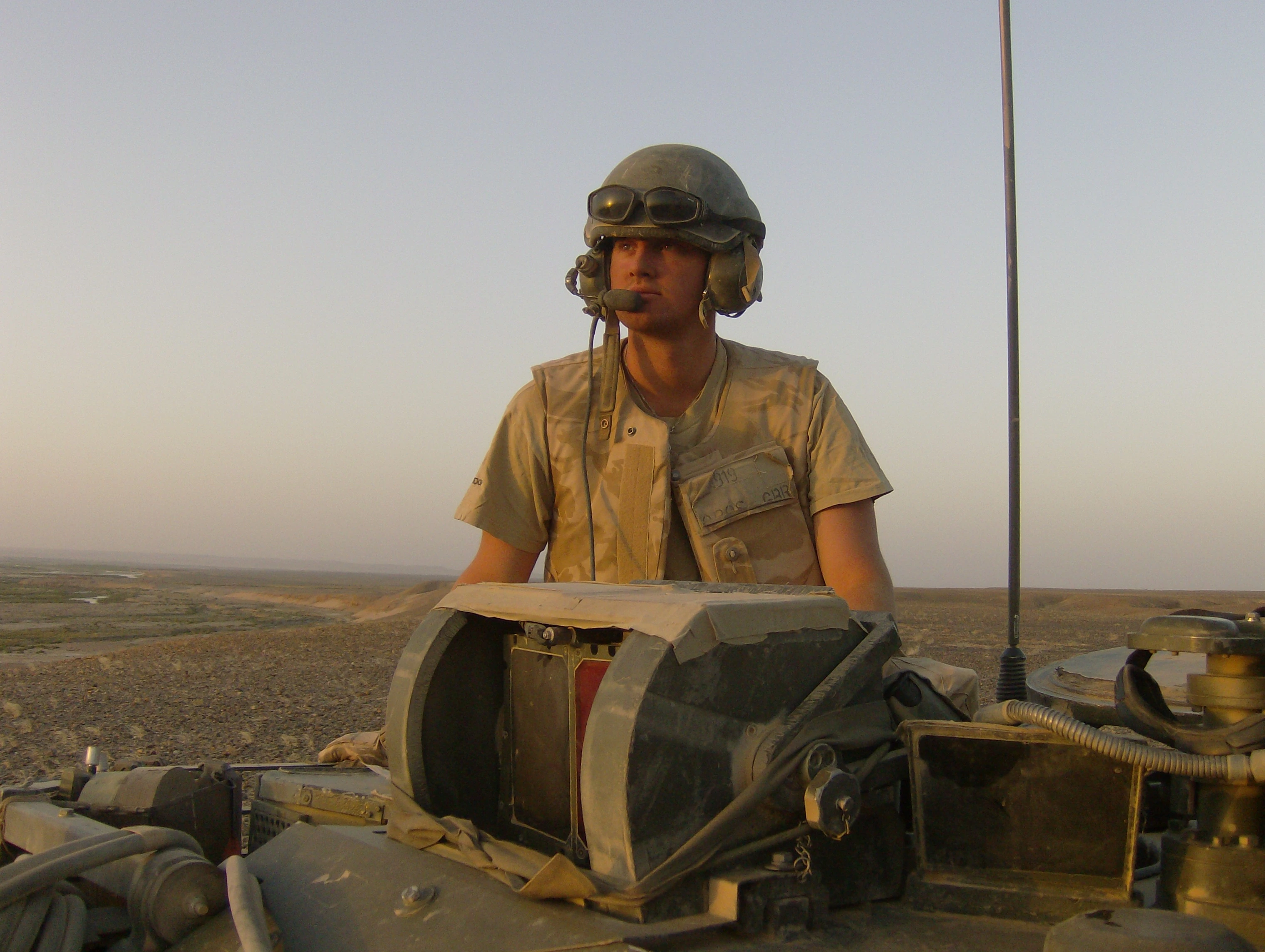 LIAM YOUNG IN Afghan 2007