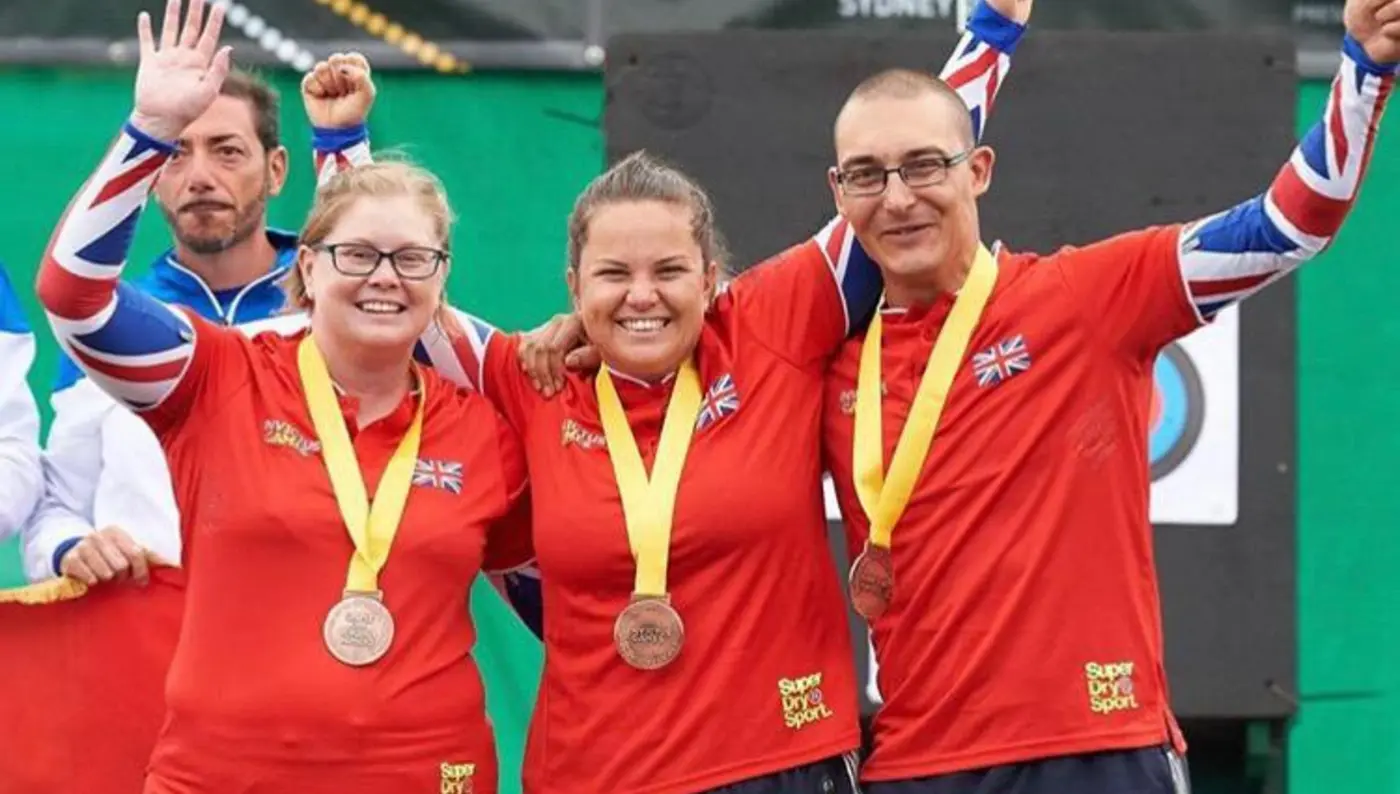 Poppy at a medal ceremony during the Invictus Games