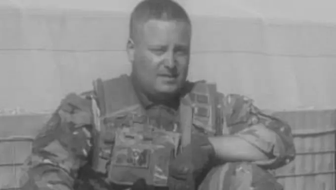 Chris on deployment in the military Chris on deployment in the military